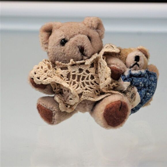 Old Bears Repeating Lil Sis Plush Bear Karen Mitchell Vintage LTD Ed 218/1000 - Picture 1 of 9